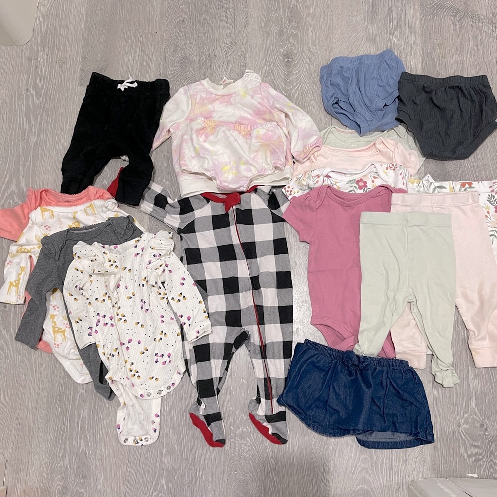 Cat & Jack 3-6 month clothing bundle